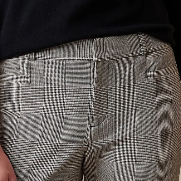 Banana Republic Pants - New Banana Republic Plaid CURVY SLOAN SLIM PANT Sz.10